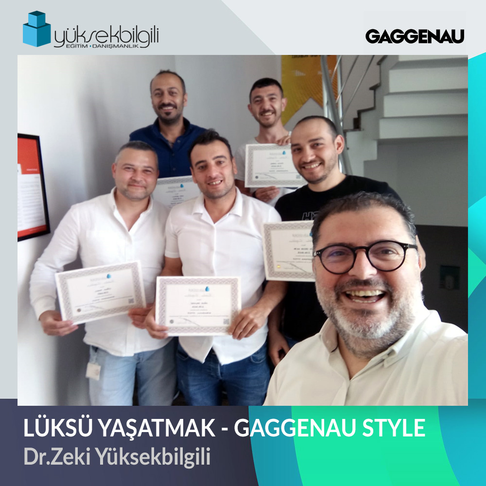 BSH’da GAGGENAU STYLE Lüksü Yaşatmak eğitimi (3.6.2023